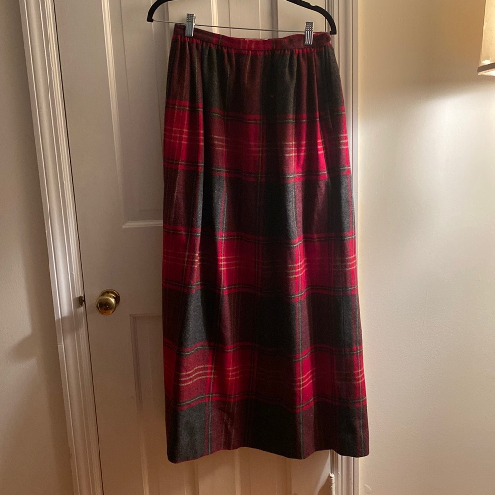 Pendleton Tartan Wool Skirt